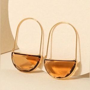 Crystal Hoop Earrings